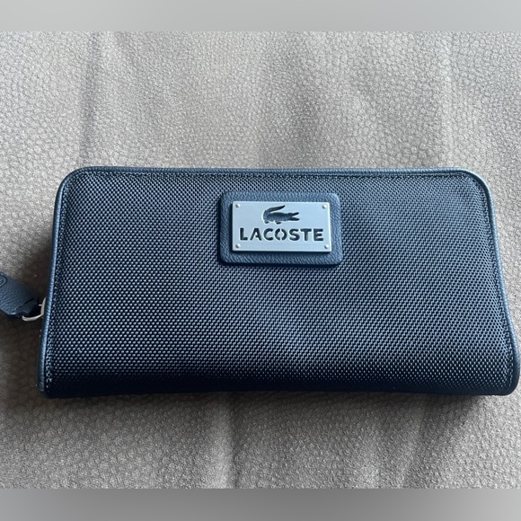 Lacoste Large Zip Wallet - Picture 1 of 10